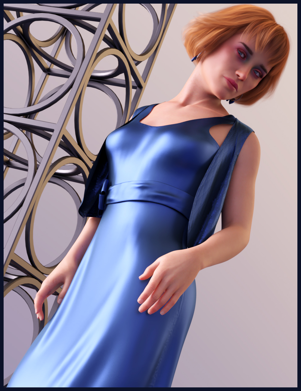 dForce Sweet Glamour Outfit for Genesis 8 Female(s) by: Nathy, 3D Models by Daz 3D