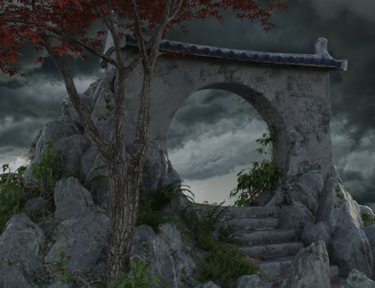 StormScapes Backdrops Volume 1 by: Illumination, 3D Models by Daz 3D