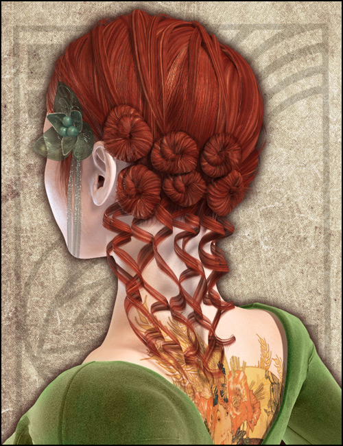 Belle Arum Hair Belle Arum Hair by: Ariensurreality, 3D Models by Daz 3D