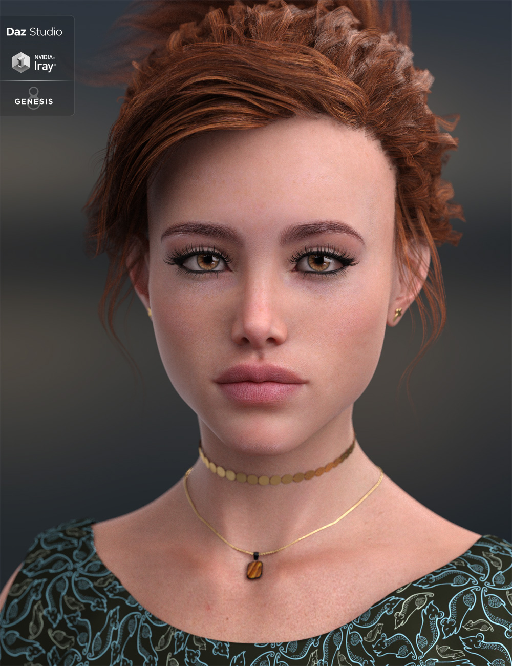 Natia for Genesis 8 Female by: Eichhorn Art, 3D Models by Daz 3D
