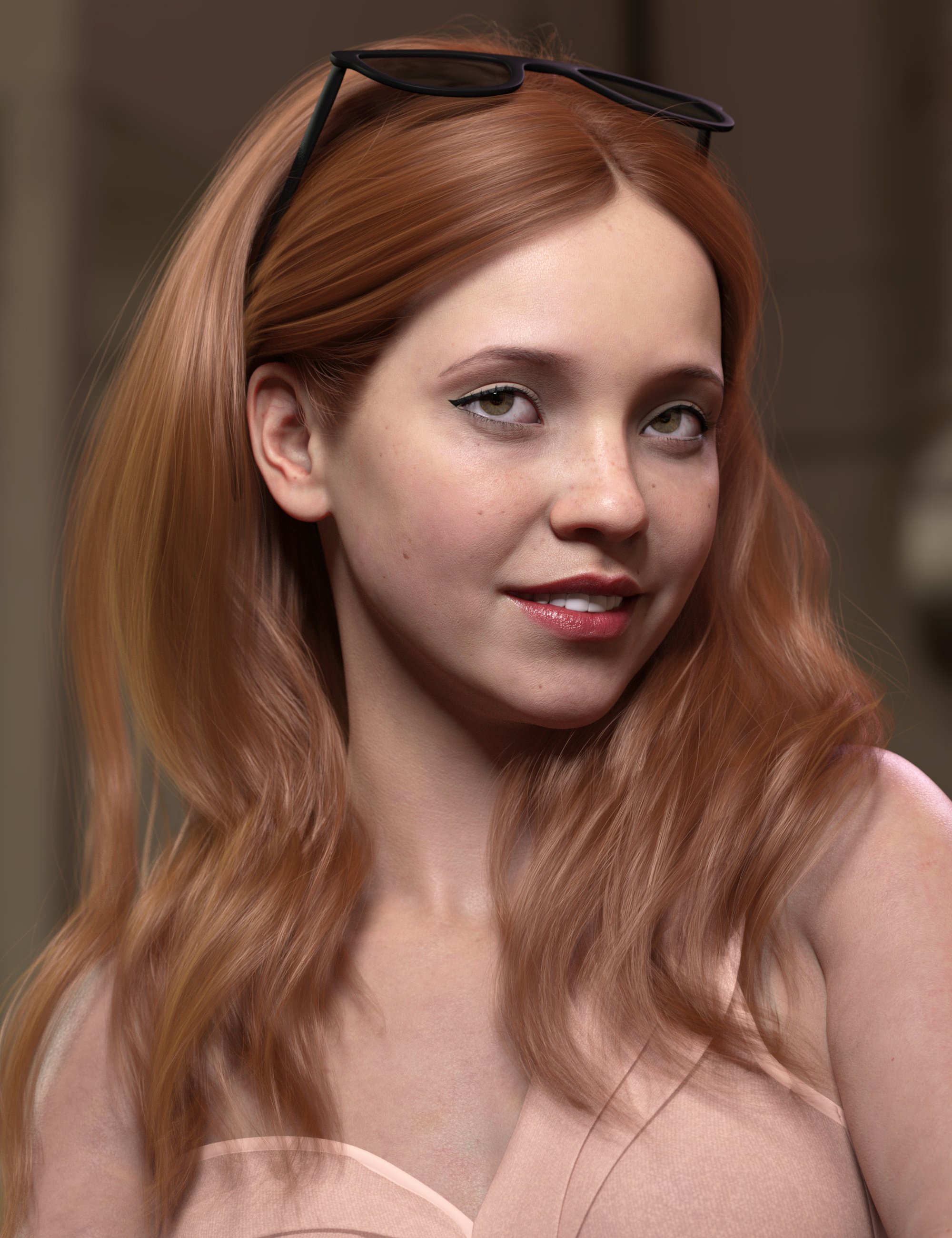 Hair and Glasses for Genesis 3 and 8 Female(s) Hair and Glasses for Genesis 3 and 8 Female(s) by: outoftouch, 3D Models by Daz 3D