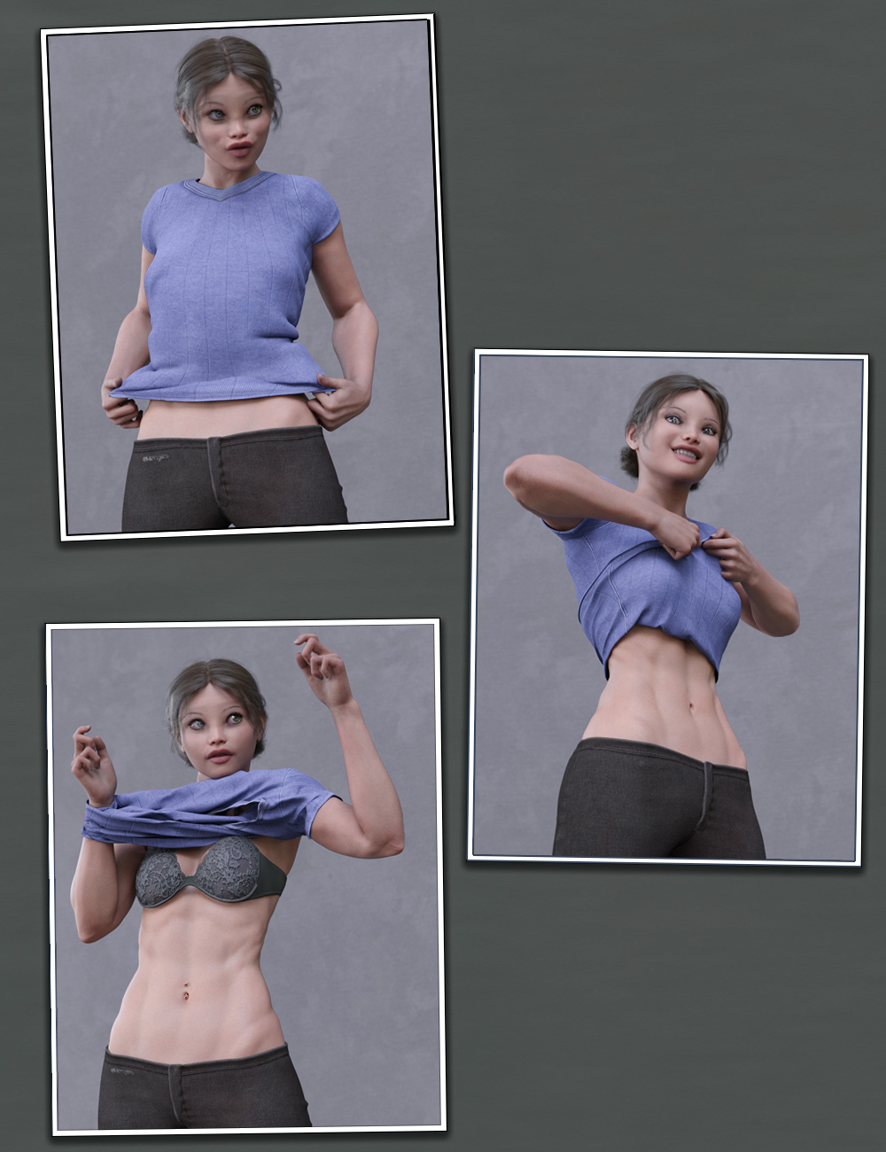Everyday 2 Get Dressed Poses and Clothes for Genesis 8 Female(s) by: Aeon Soul, 3D Models by Daz 3D