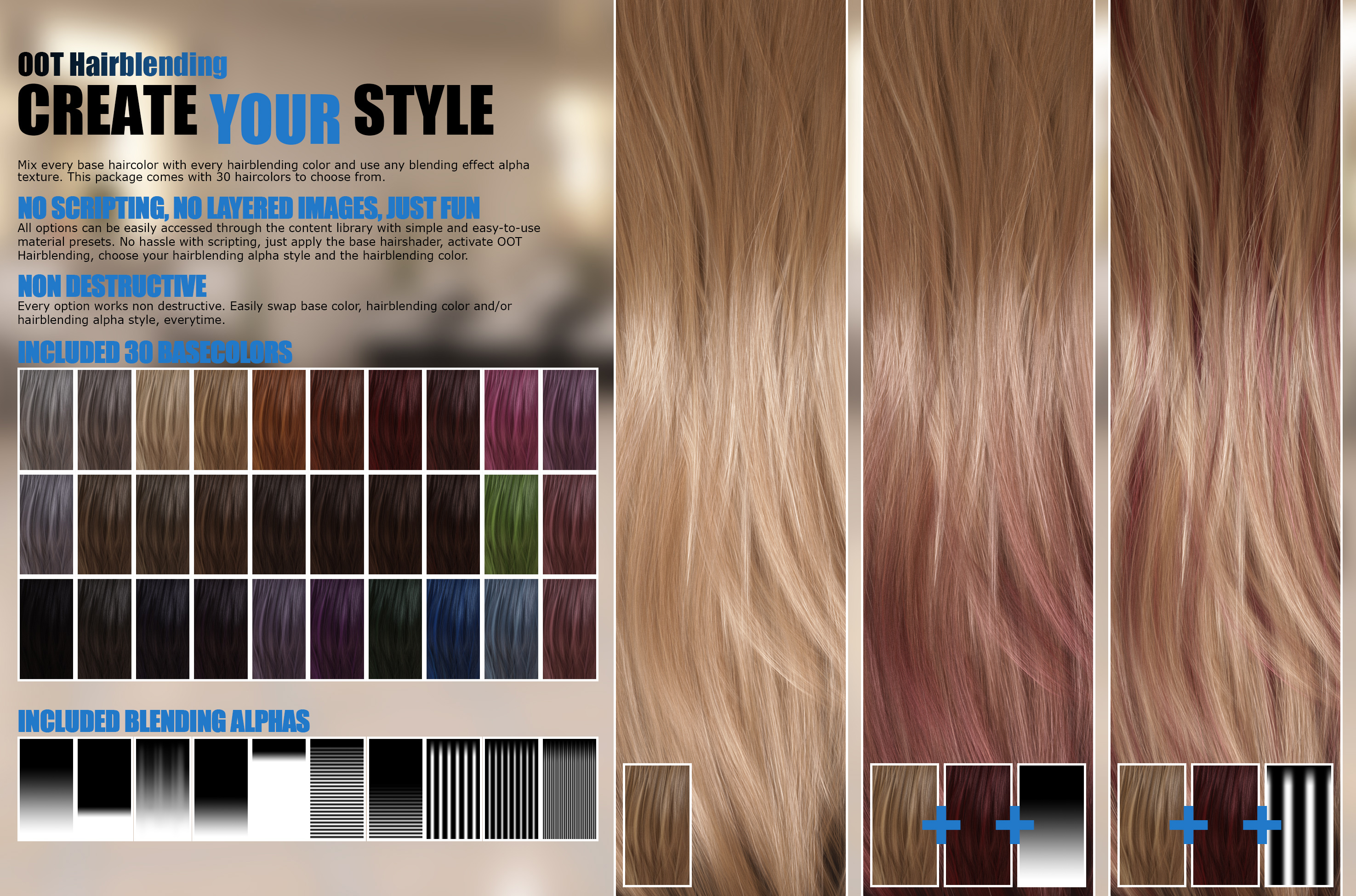 Low Ponytail Hair for Genesis 3 and 8 Female(s) Low Ponytail Hair for Genesis 3 and 8 Female(s) by: outoftouch, 3D Models by Daz 3D