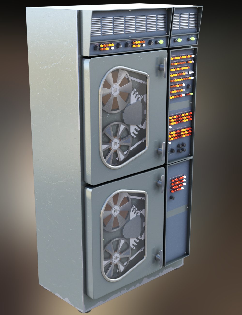 Vintage Server Props by: Merlin Studios, 3D Models by Daz 3D