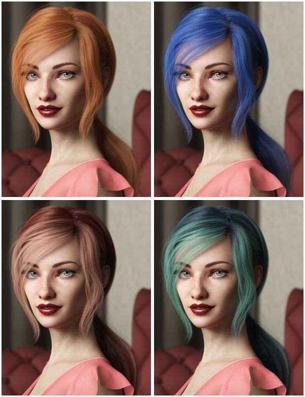 Texture Expansion for Low Ponytail Hair Texture Expansion for Low Ponytail Hair by: outoftouch, 3D Models by Daz 3D