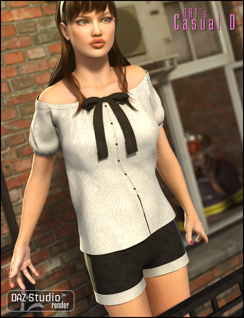 BATs Casual-D BATs Casual-D by: , 3D Models by Daz 3D