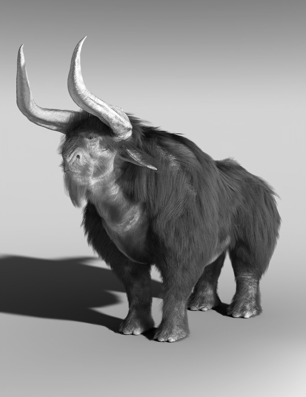 Tetracovine Original Creature with Fur and Accessories Tetracovine Original Creature with Fur and Accessories by: Sixus1 Media, 3D Models by Daz 3D