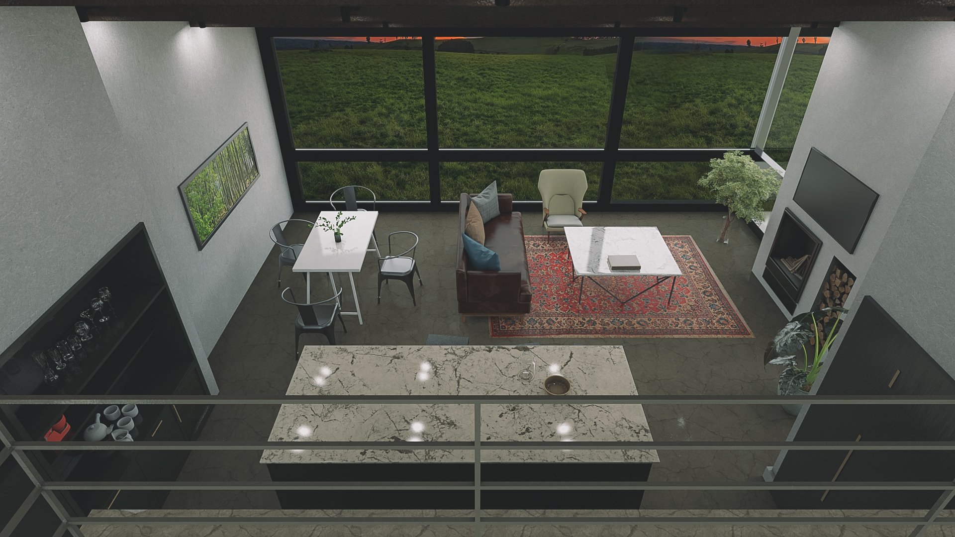 Glass Commons Glass Commons by: clacydarch3d, 3D Models by Daz 3D