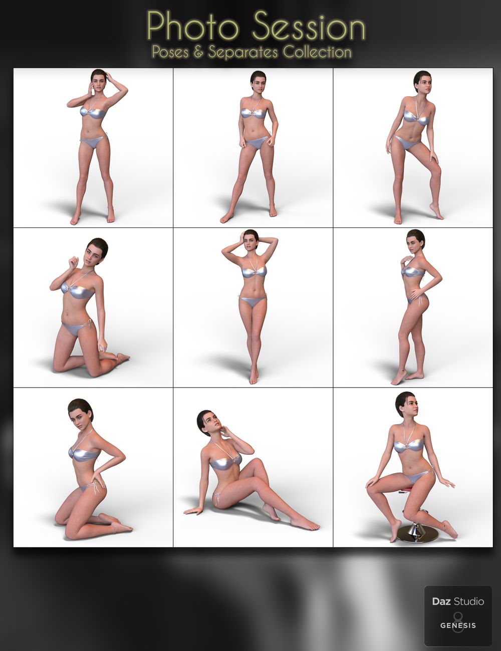 Photo Session Poses for Genesis 8