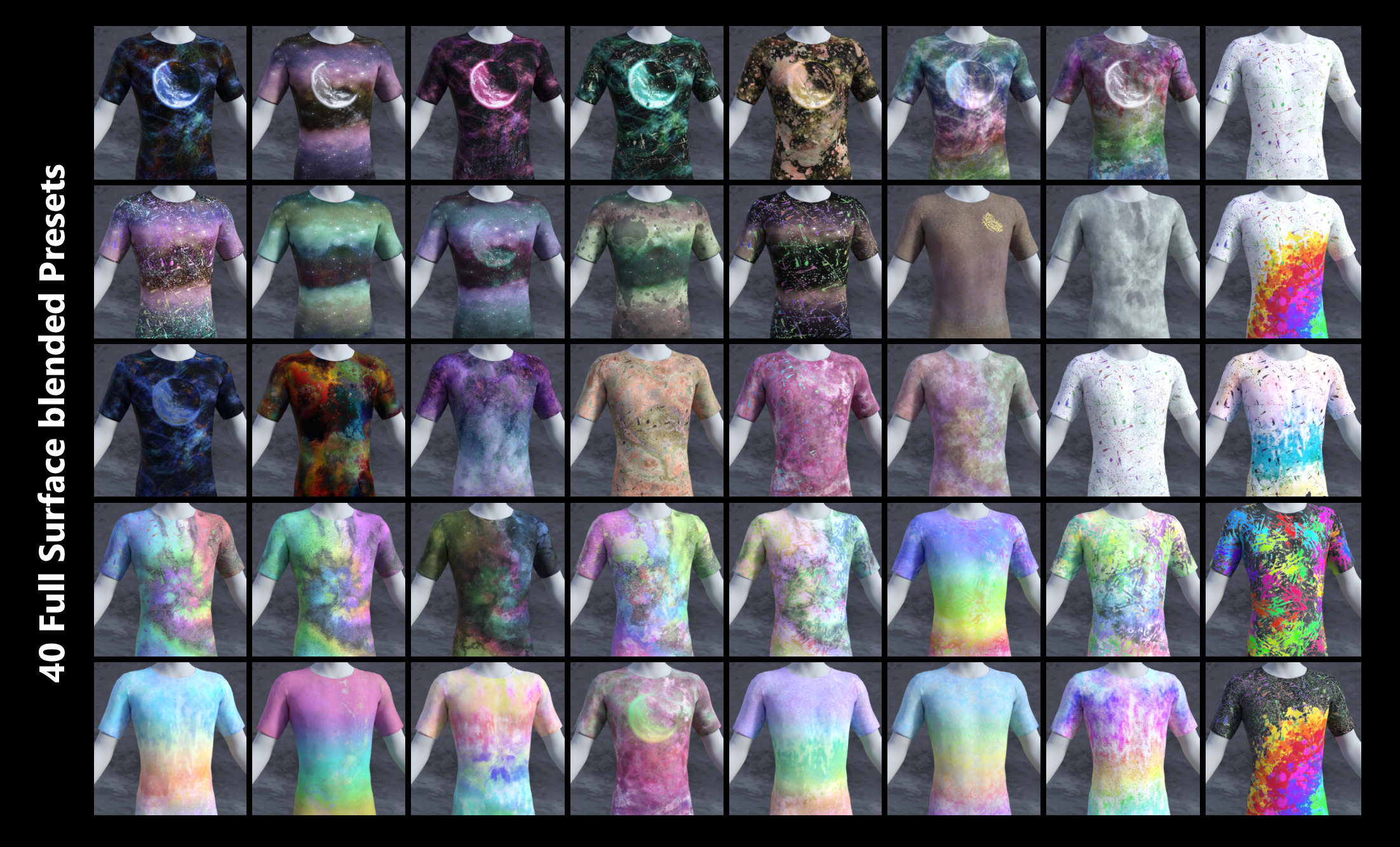 DG Dyed and Painted for Univers-i-tee by: IDG DesignsDestinysGarden, 3D Models by Daz 3D