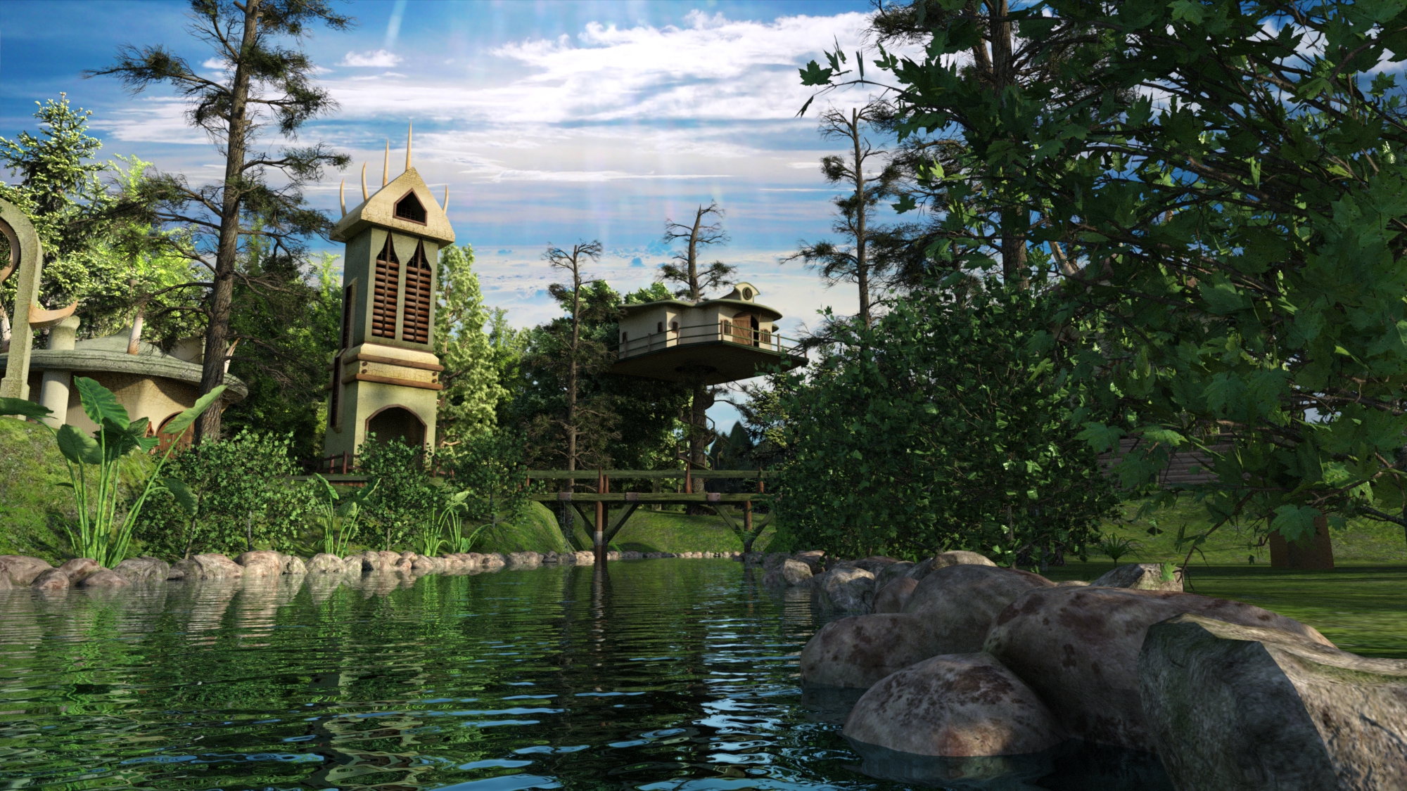 Elf Village and World Builder Elf Village and World Builder by: Magix 101, 3D Models by Daz 3D