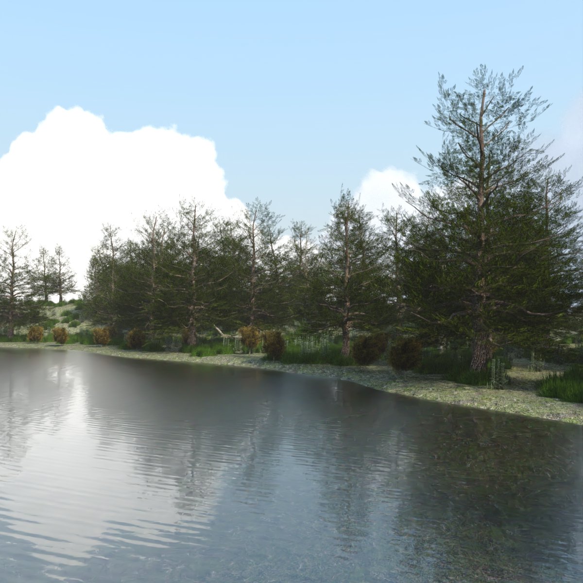The Lake Forest The Lake Forest by: JeffersonAF, 3D Models by Daz 3D