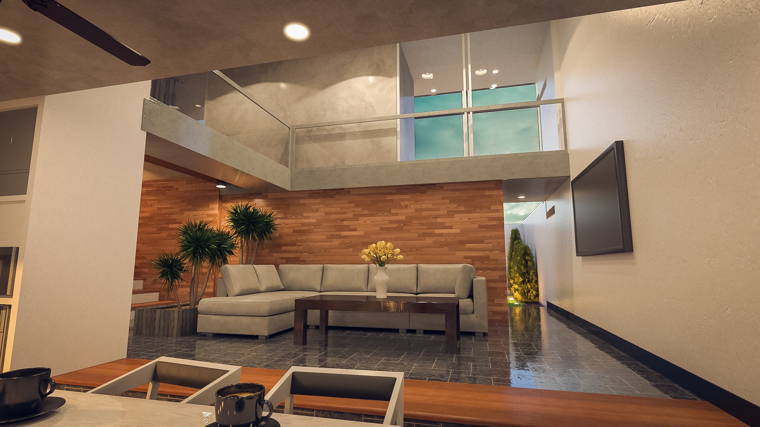 Sleek Modern Home Sleek Modern Home by: bituka3d, 3D Models by Daz 3D