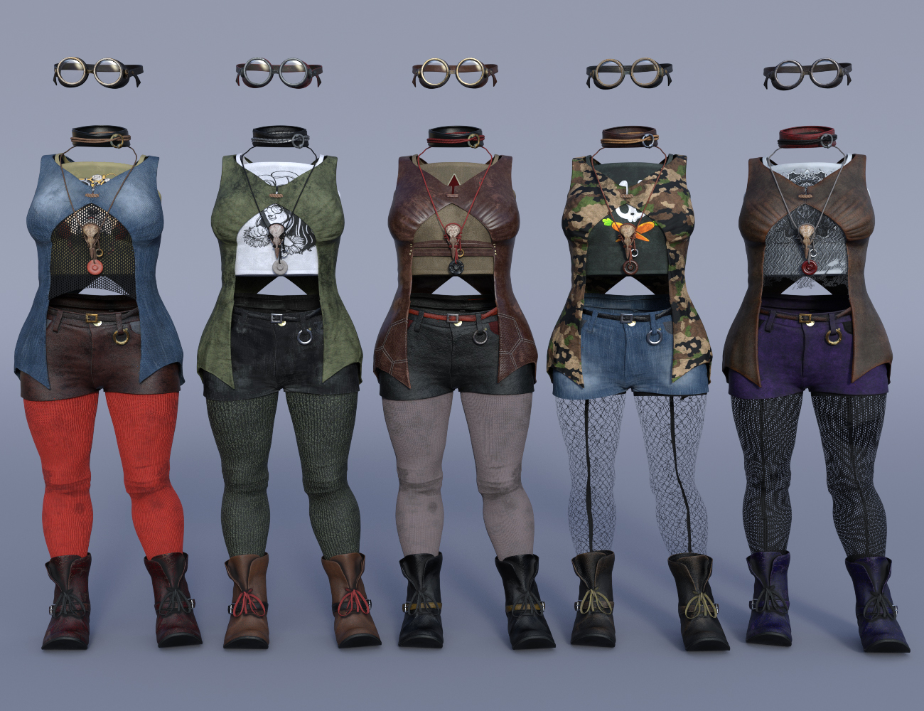dForce Embers Outfit Textures by: Moonscape GraphicsSade, 3D Models by Daz 3D
