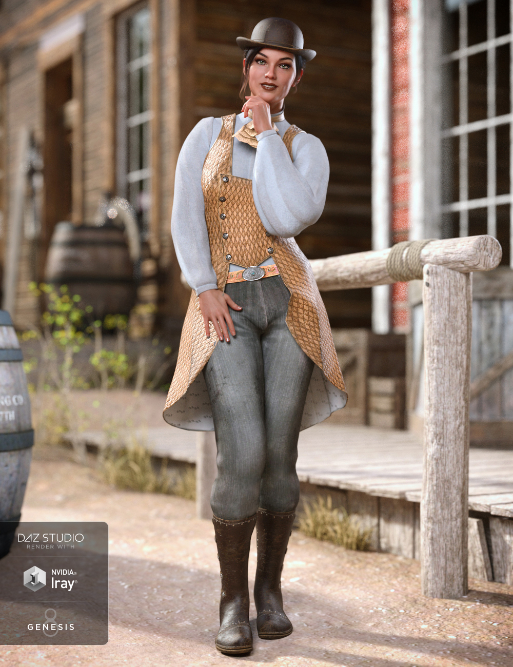 dForce Missi Judge Outfit Textures by: Shox-Design, 3D Models by Daz 3D