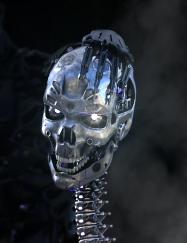 Skull n Spine Mech by: DzFire, 3D Models by Daz 3D