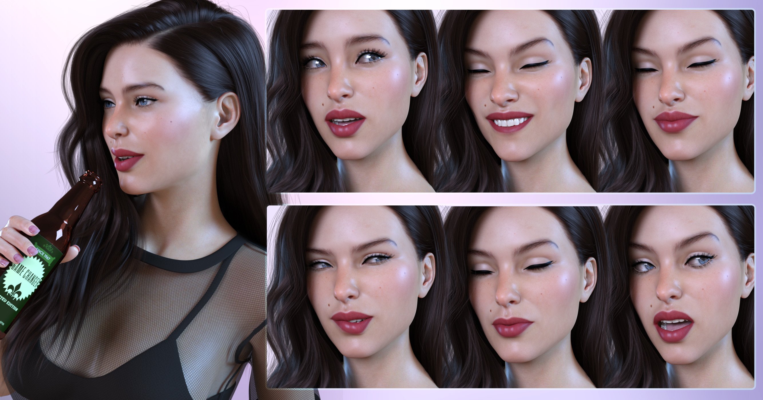 Z Mixed Emotions for Genesis 8 Female Z Mixed Emotions for Genesis 8 Female by: Zeddicuss, 3D Models by Daz 3D