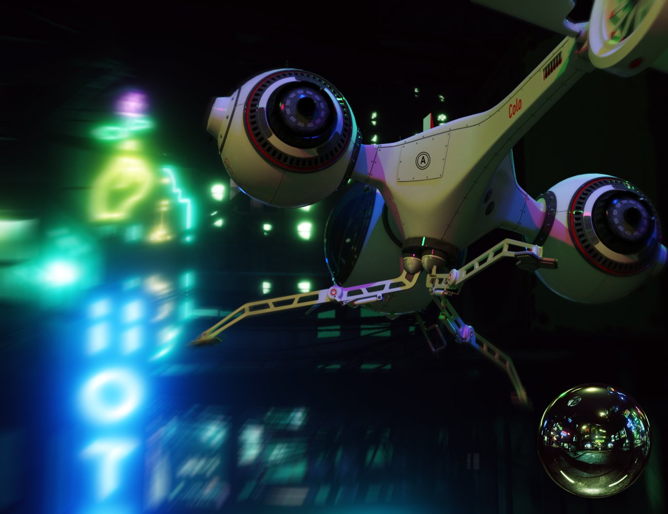 Cyberpunk HDRI Cyberpunk HDRI by: JDA HDRI, 3D Models by Daz 3D