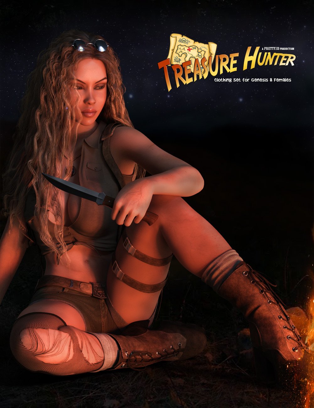 Treasure Hunter Clothing Set for Genesis 8 Female(s) Treasure Hunter Clothing Set for Genesis 8 Female(s) by: Pretty3D, 3D Models by Daz 3D