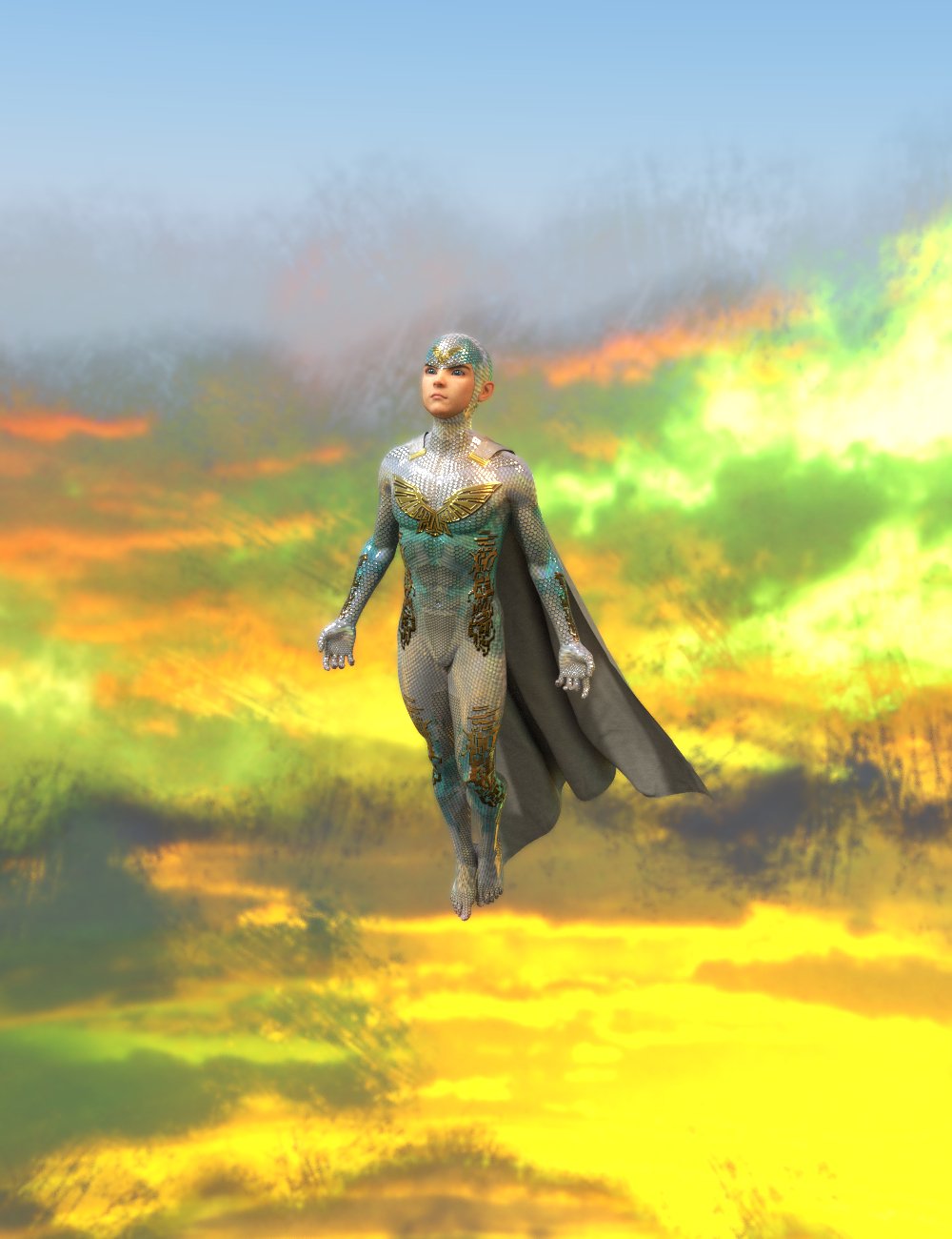 dForce SY Capes II for Genesis 8 dForce SY Capes II for Genesis 8 by: Sickleyield, 3D Models by Daz 3D