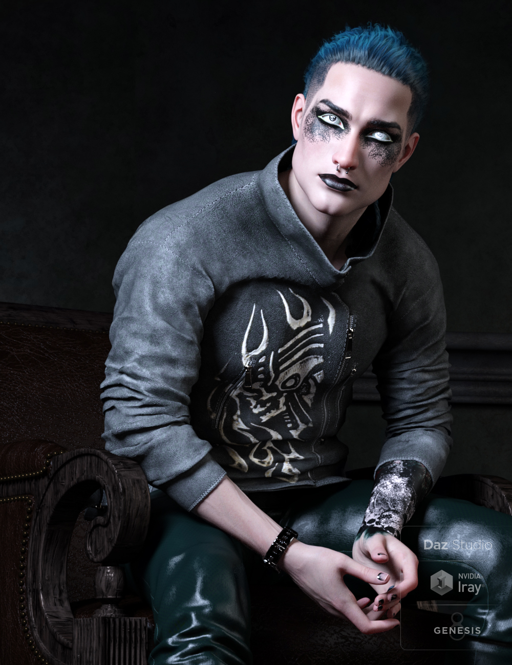 Mikhail for Genesis 8 Male Mikhail for Genesis 8 Male by: Darwins Mishap(s), 3D Models by Daz 3D