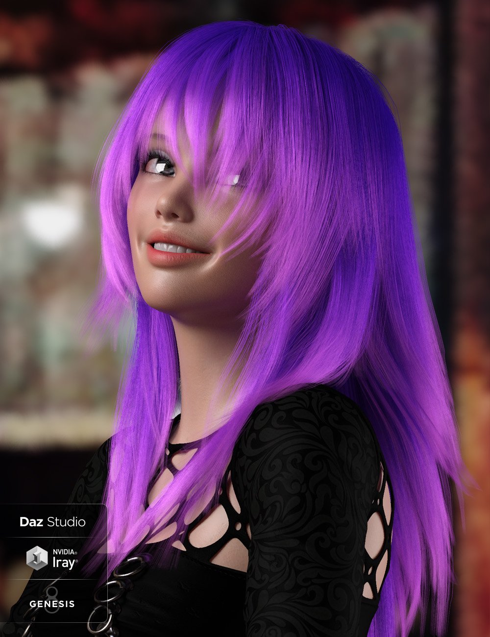 dForce Roxi Hair for Genesis 8 Female(s) dForce Roxi Hair for Genesis 8 Female(s) by: Lady Littlefox, 3D Models by Daz 3D