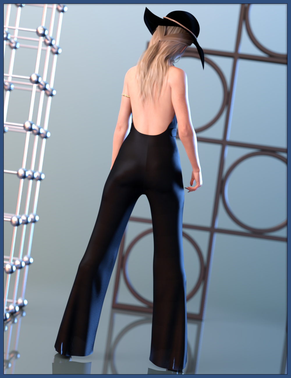 dForce Summer Chic Suit for Genesis 8 Female(s) by: Nathy Design, 3D Models by Daz 3D