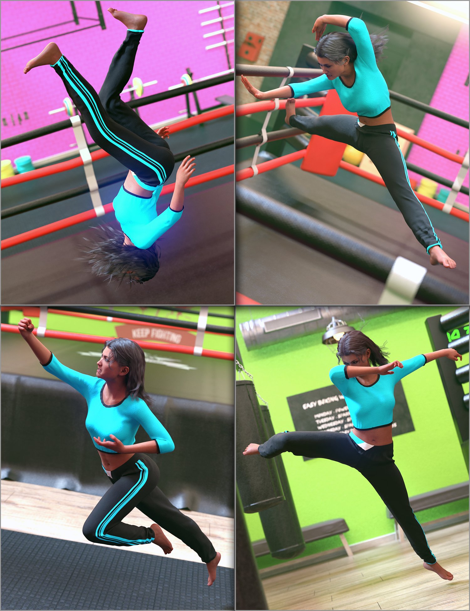 Aerial Combat Poses for Genesis 8 Aerial Combat Poses for Genesis 8 by: Devon, 3D Models by Daz 3D
