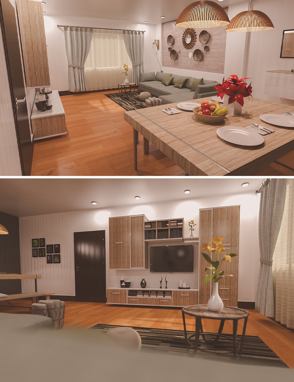 Native Living Room by: Tesla3dCorp, 3D Models by Daz 3D