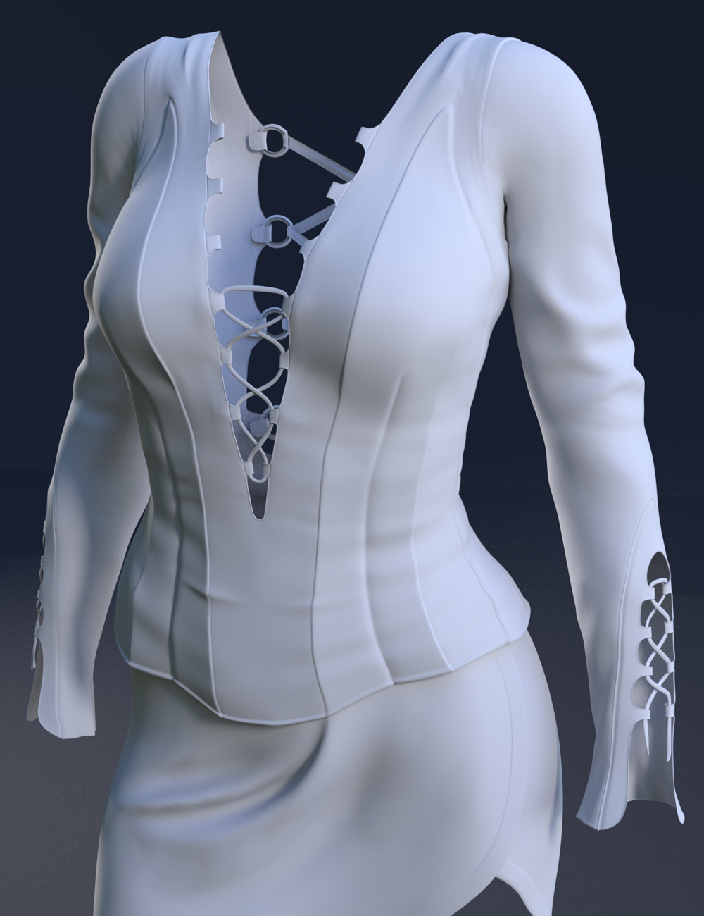 Descant Outfit for Genesis 8 Female(s) by: 4blueyes, 3D Models by Daz 3D