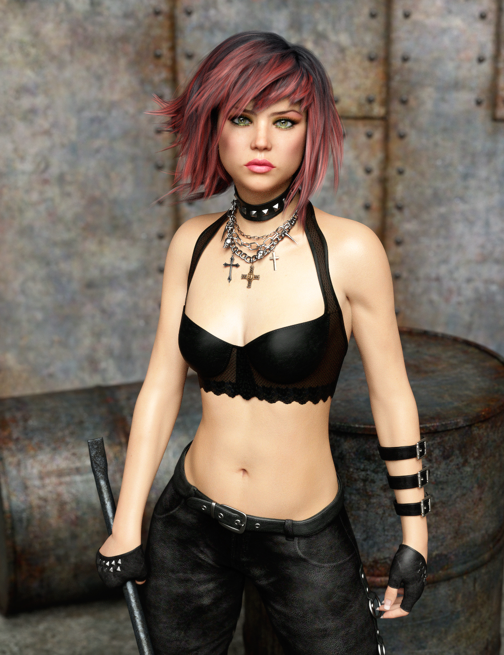 P3D Paige HD for Genesis 8 Female by: P3Design, 3D Models by Daz 3D