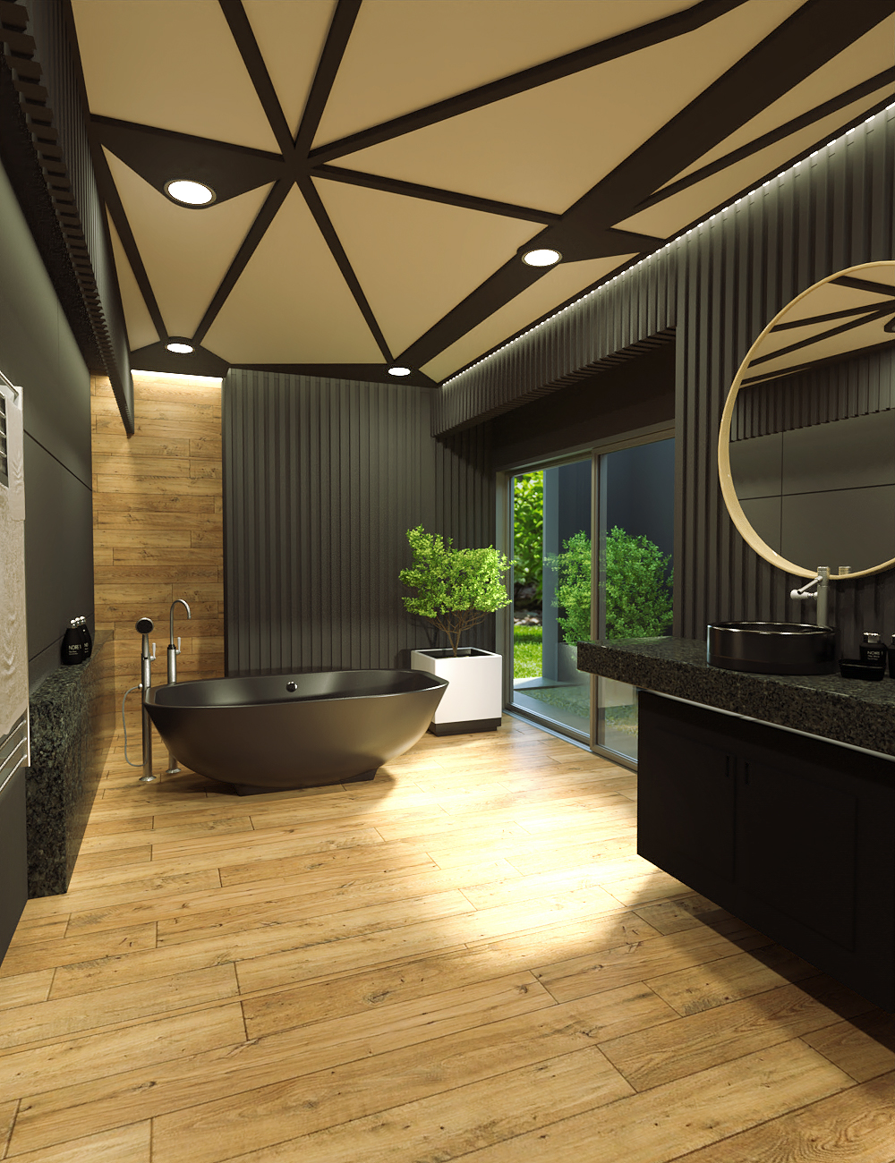 Scandinavian Bathroom by: kubramatic, 3D Models by Daz 3D