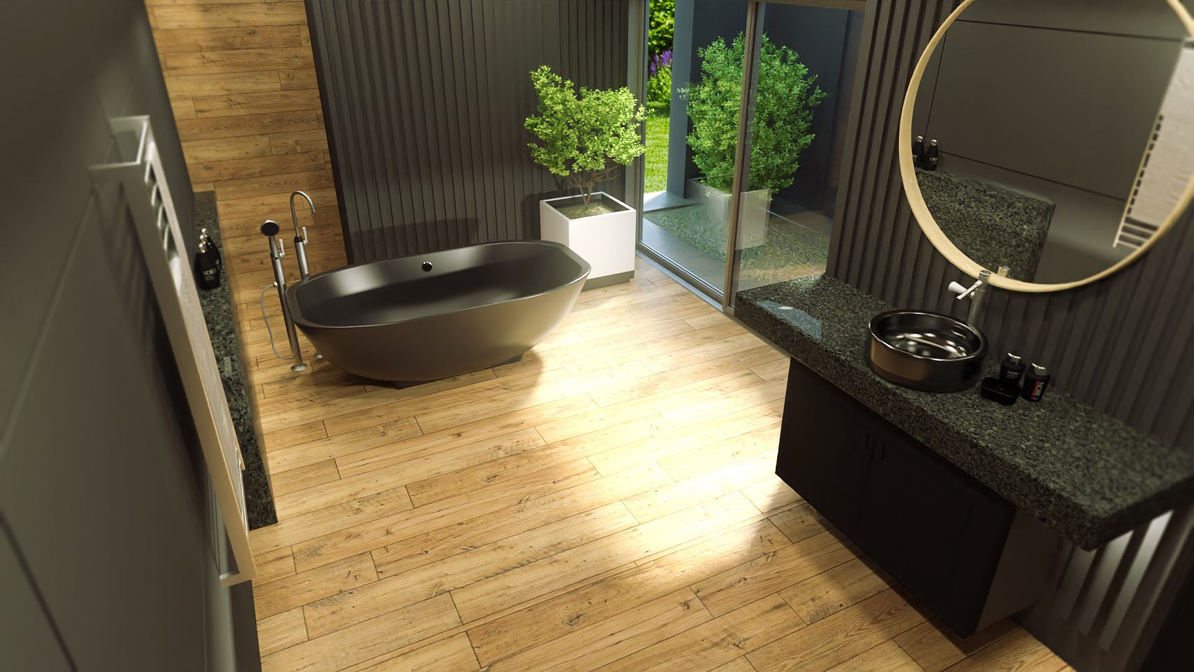 Scandinavian Bathroom Scandinavian Bathroom by: kubramatic, 3D Models by Daz 3D