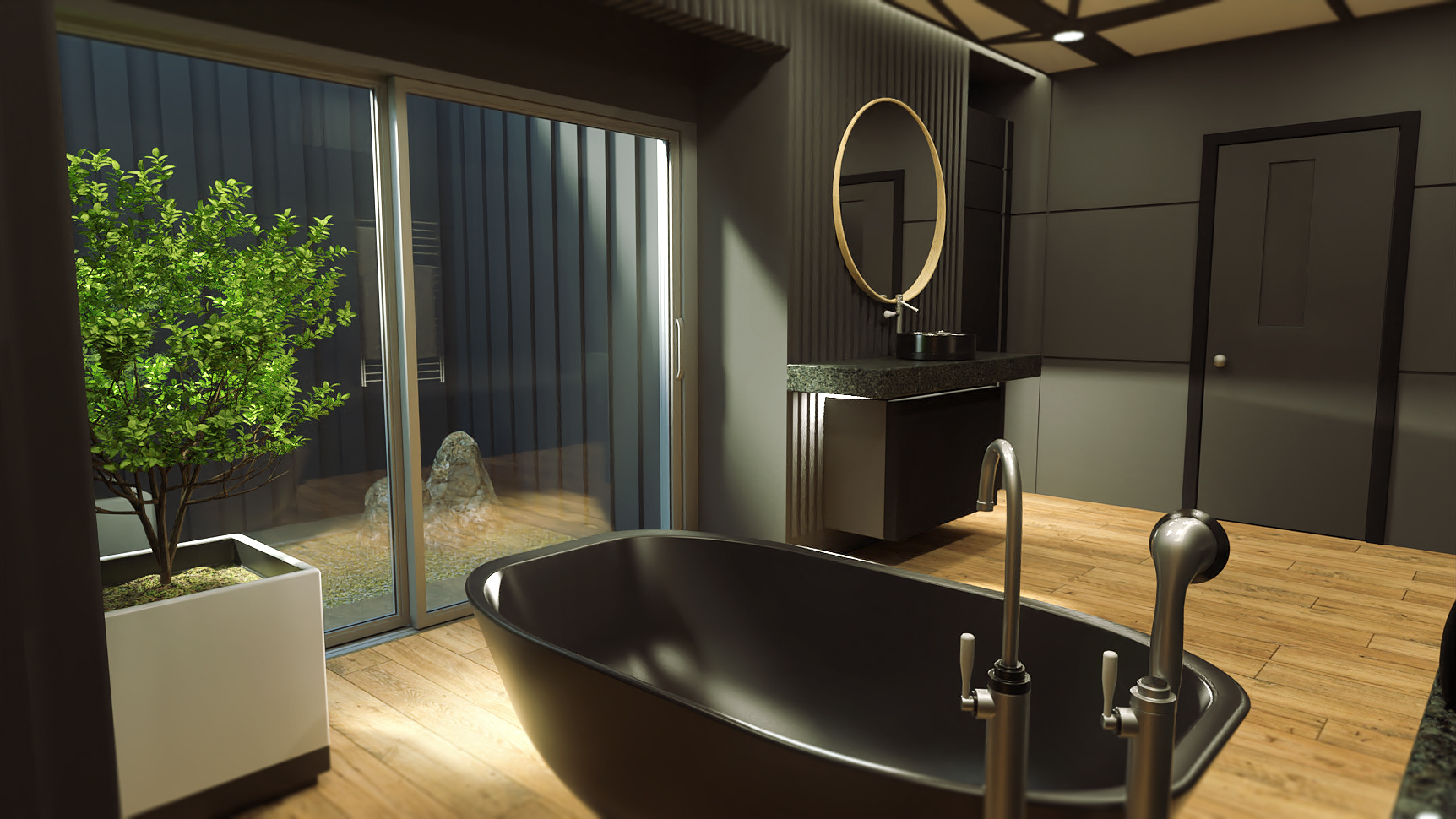 Scandinavian Bathroom by: kubramatic, 3D Models by Daz 3D