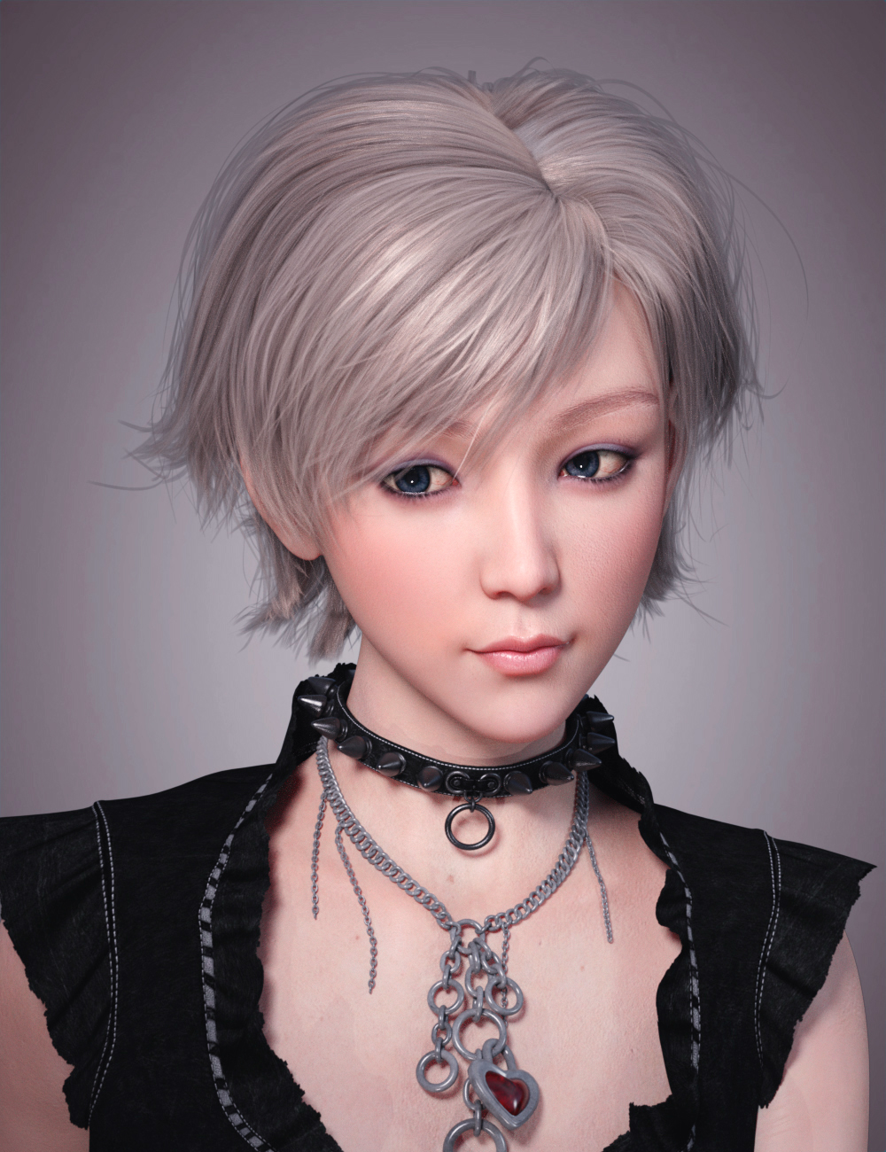 FE Short Hair Vol 1 for Genesis 8 Male and Female