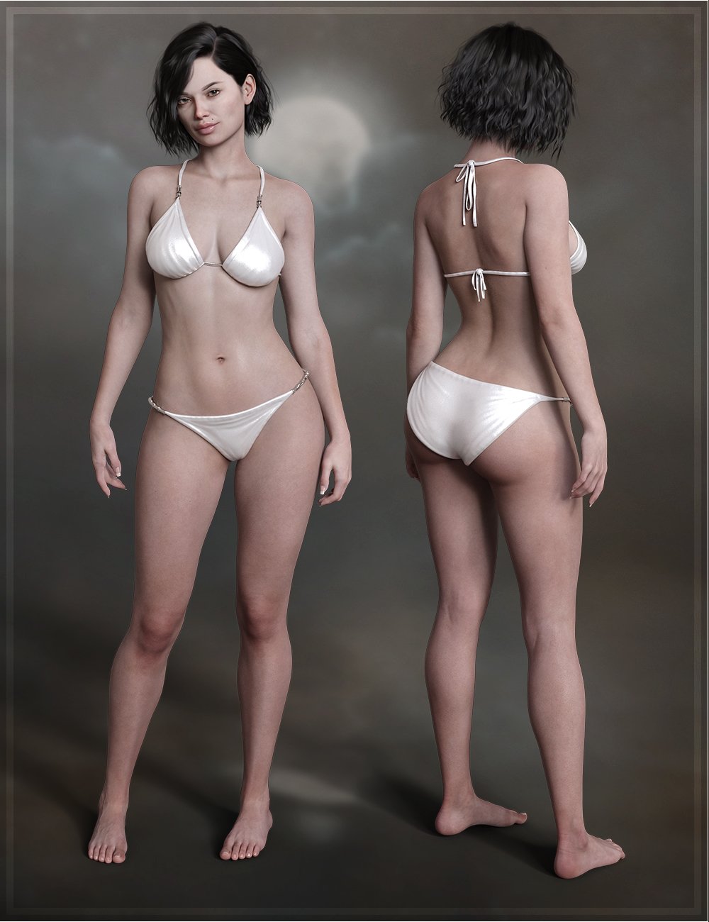 Lucille for Genesis 8 Female by: OziChickTwiztedMetal, 3D Models by Daz 3D