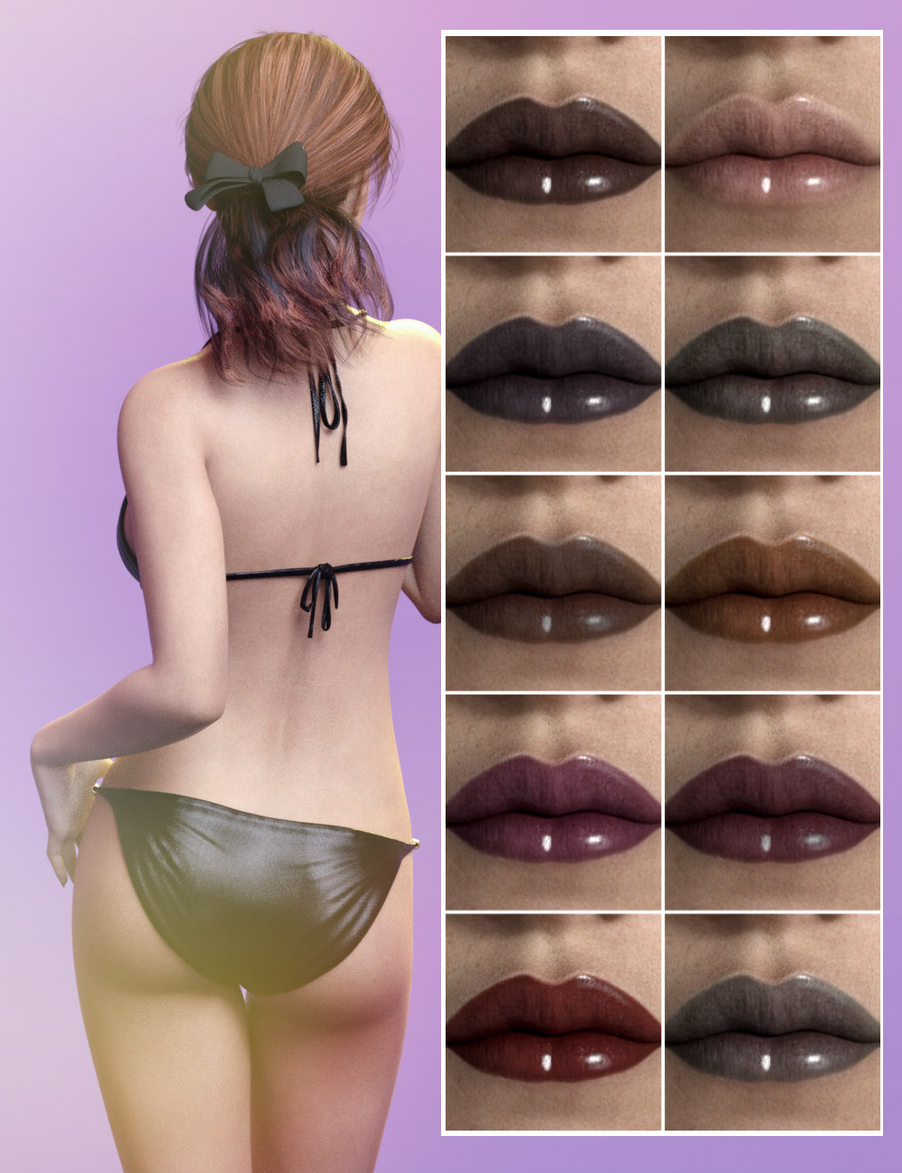 Emilia HD For Genesis 8 Female by: Colm Jackson, 3D Models by Daz 3D