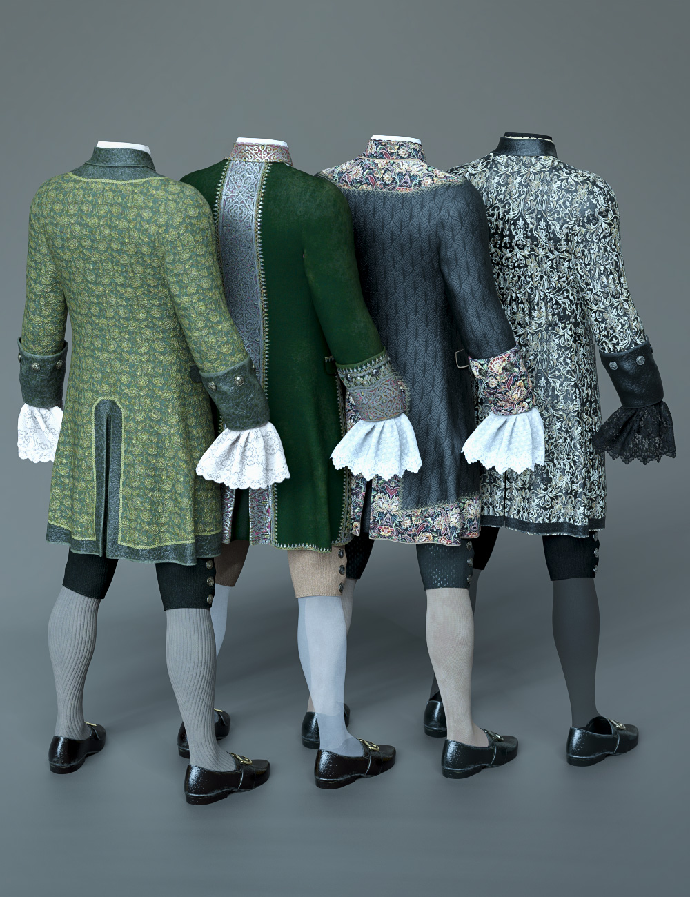 dForce Le Roi Outfit Michele dForce Le Roi Outfit Michele by: Shox-Design, 3D Models by Daz 3D