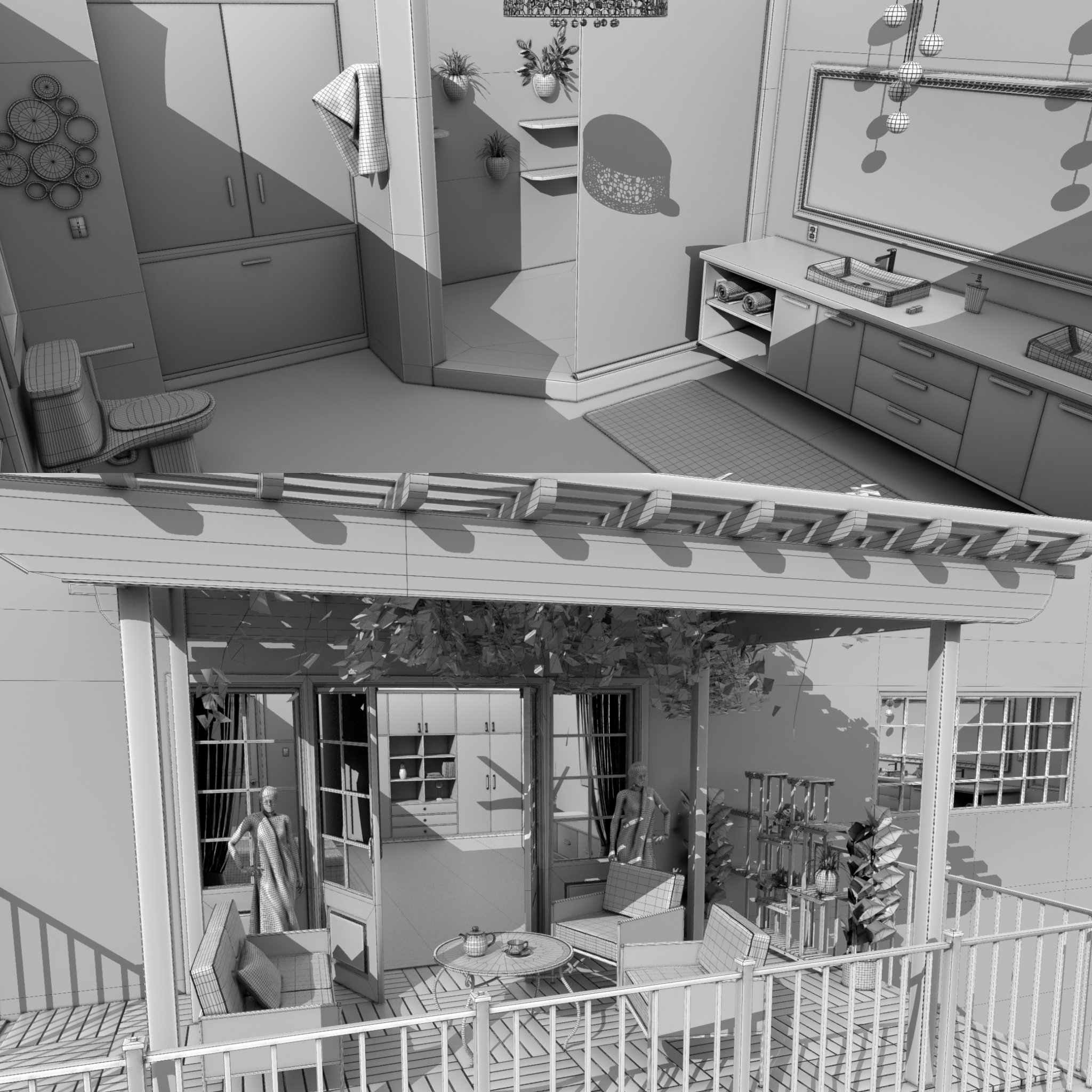 FG Resort Room FG Resort Room by: Fugazi1968Ironman, 3D Models by Daz 3D