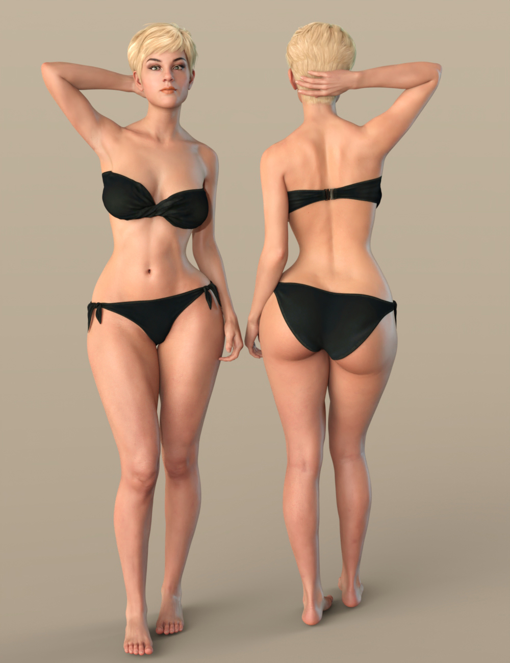 Alternative Shapes for Honni 8 by: AliveSheCried, 3D Models by Daz 3D