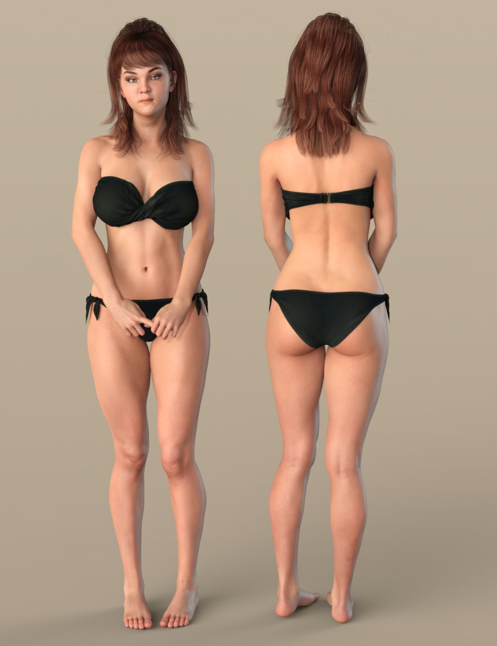Alternative Shapes for Honni 8 by: AliveSheCried, 3D Models by Daz 3D