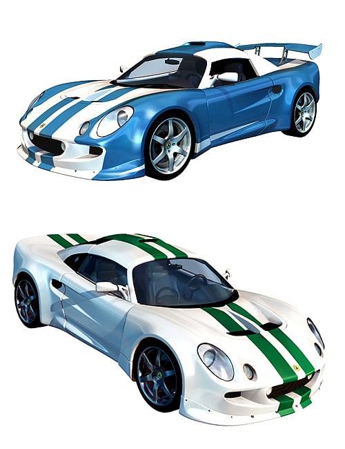 Elite Racer Elite Racer by: Dreamscape-Creations, 3D Models by Daz 3D