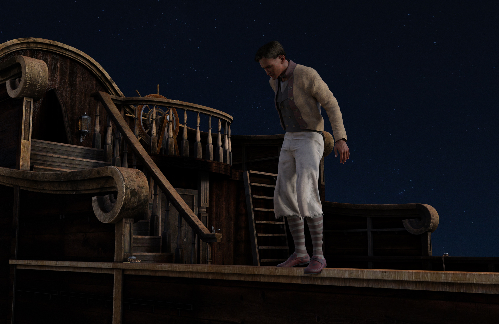 At Sea Vignette At Sea Vignette by: JGreenleesSade, 3D Models by Daz 3D