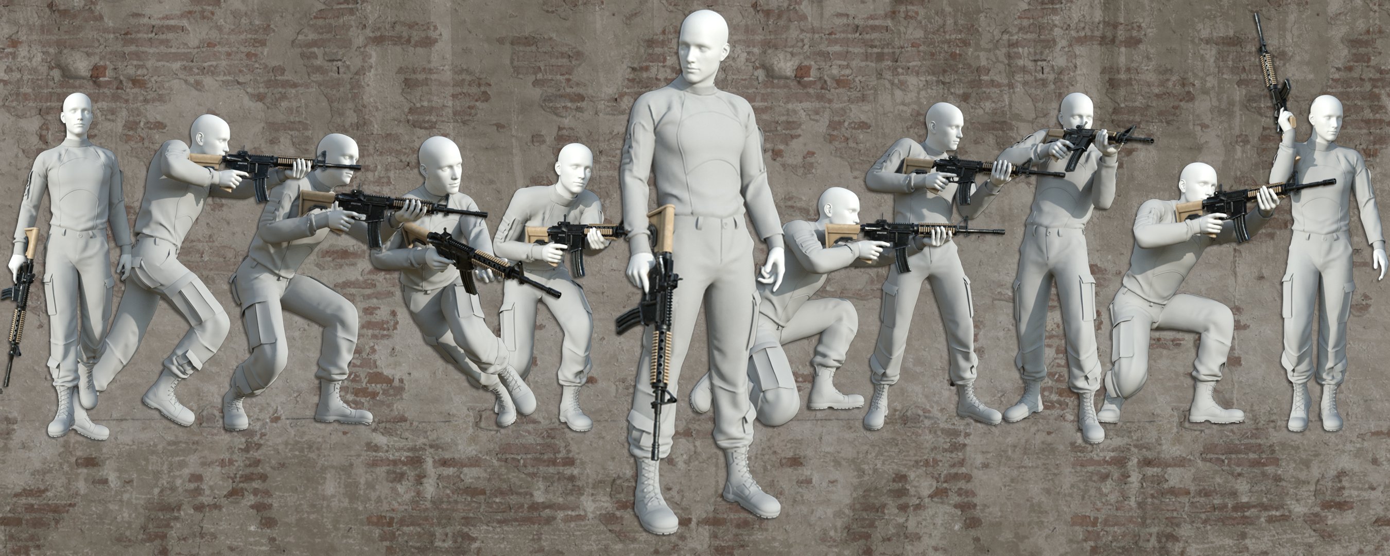 M4A1 Gun and Poses for Genesis 8 M4A1 Gun and Poses for Genesis 8 by: DarkEdgeDesign, 3D Models by Daz 3D
