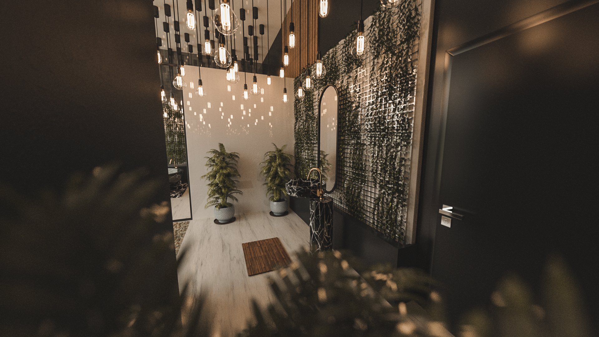 Dark Mood Bathroom Dark Mood Bathroom by: bituka3d, 3D Models by Daz 3D