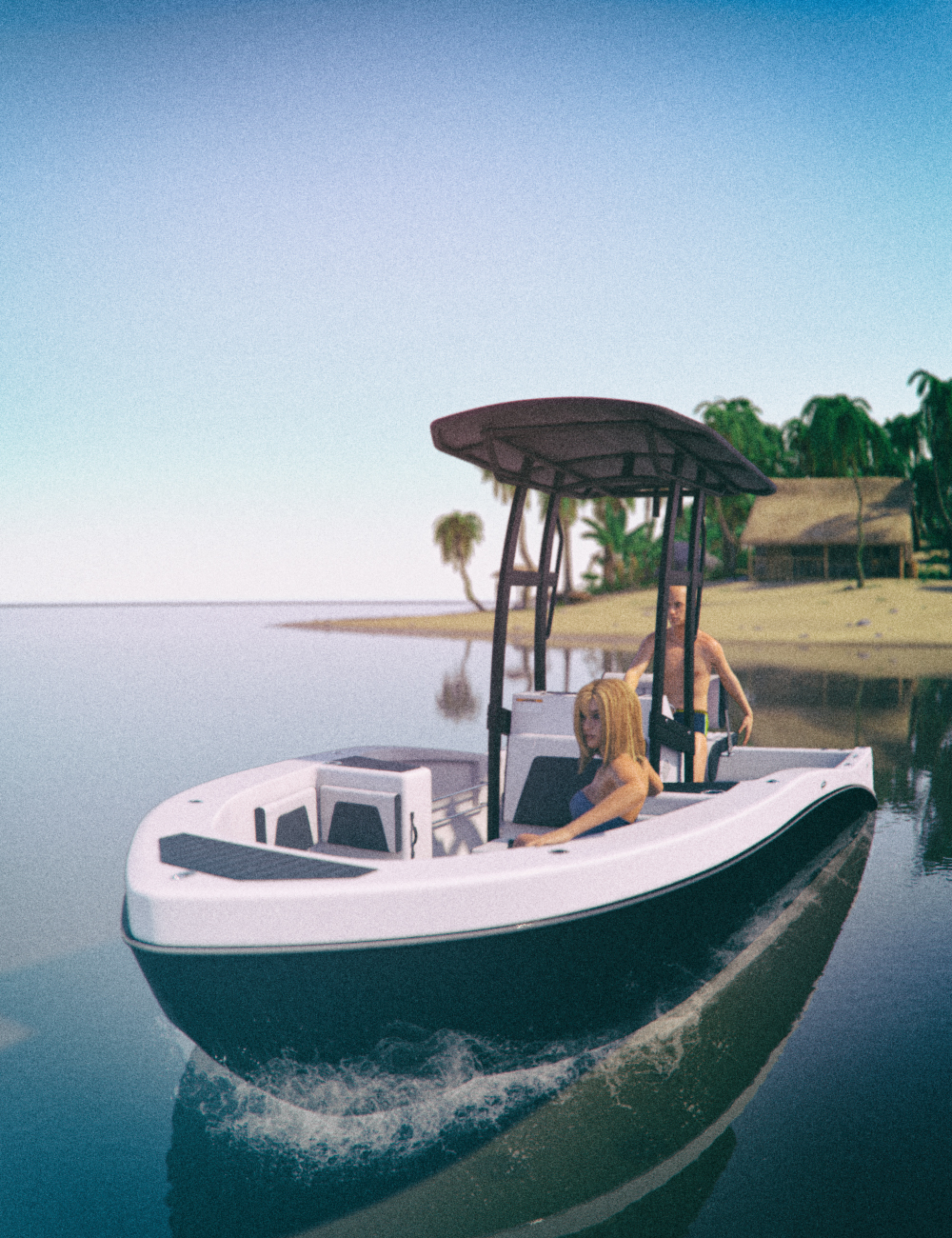 Fishing Boat by: Mely3D, 3D Models by Daz 3D