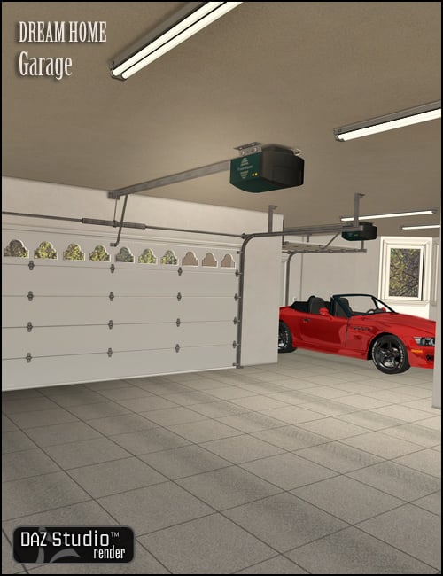 Dream Home Garage by: , 3D Models by Daz 3D