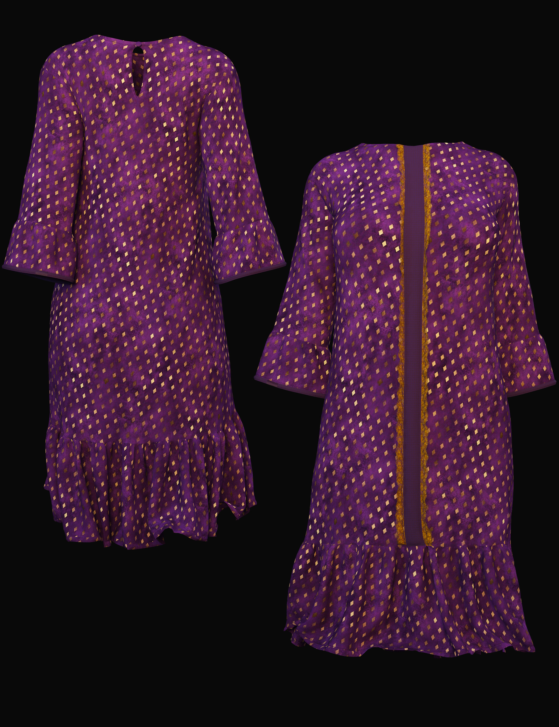 dForce Clio Dress for Genesis 8 Female(s) by: Nelmi, 3D Models by Daz 3D