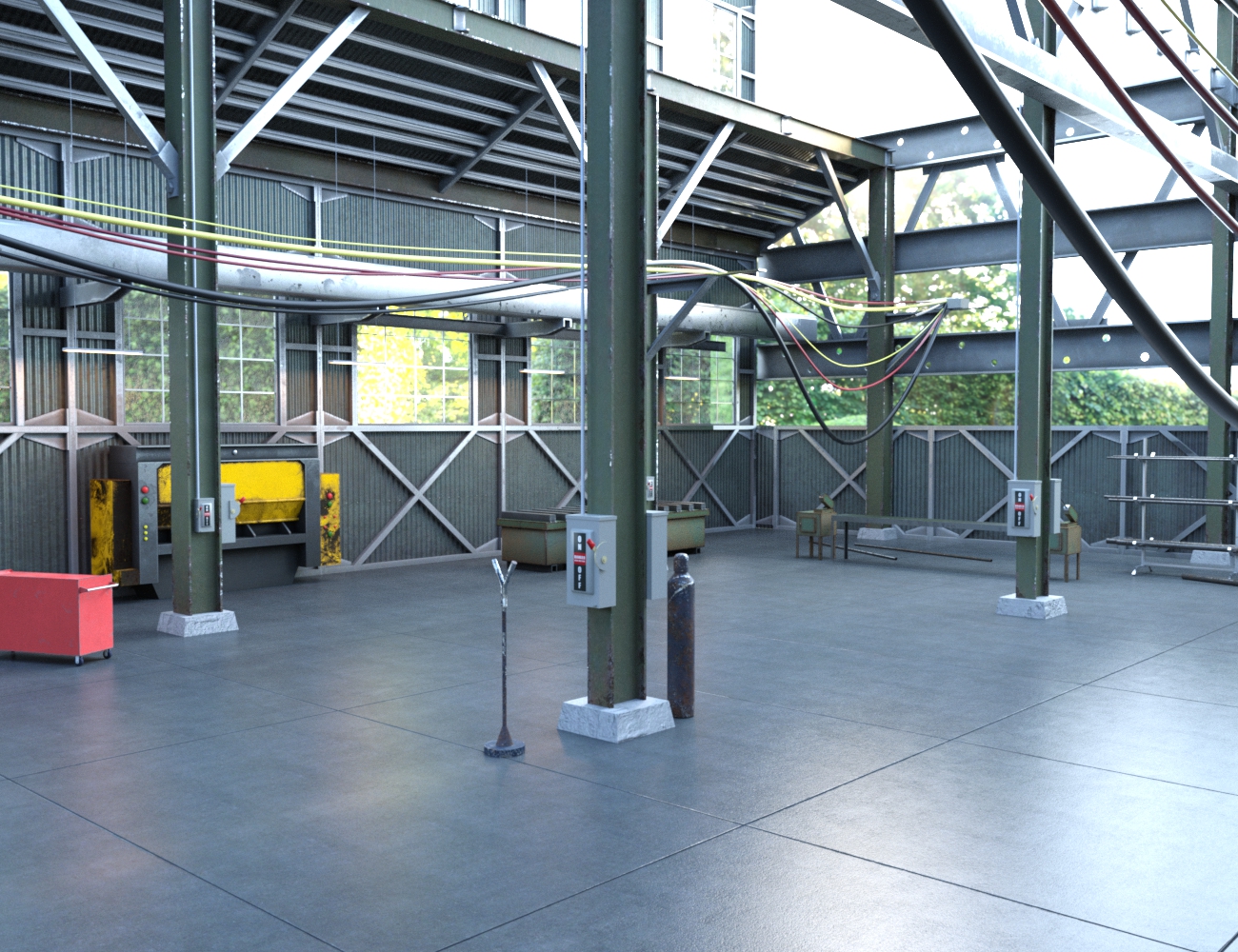 Polished Concrete Floor - Iray Shaders Polished Concrete Floor - Iray Shaders by: Dimidrol, 3D Models by Daz 3D