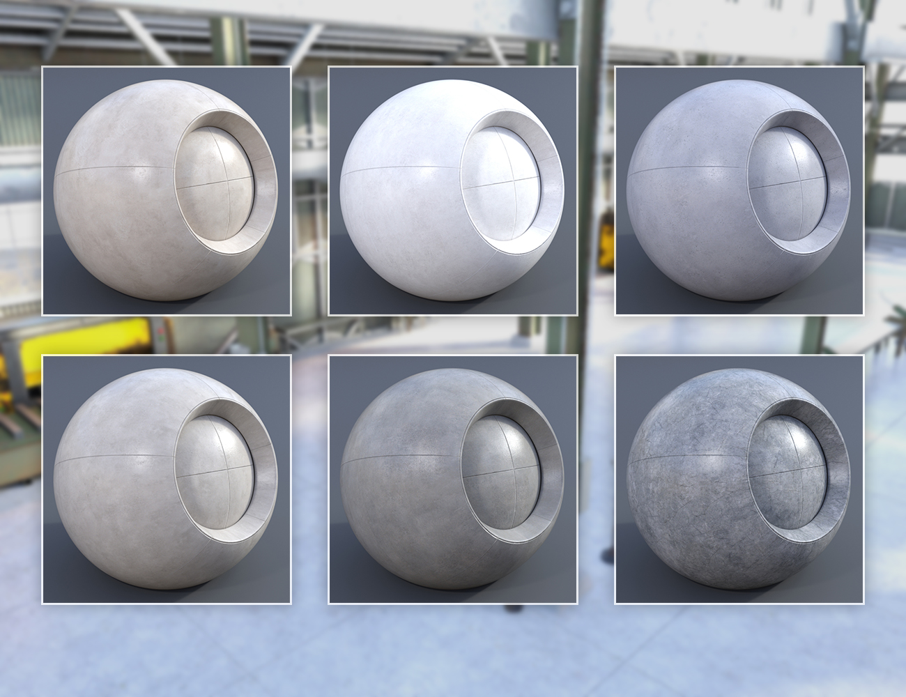 Polished Concrete Floor - Iray Shaders Polished Concrete Floor - Iray Shaders by: Dimidrol, 3D Models by Daz 3D